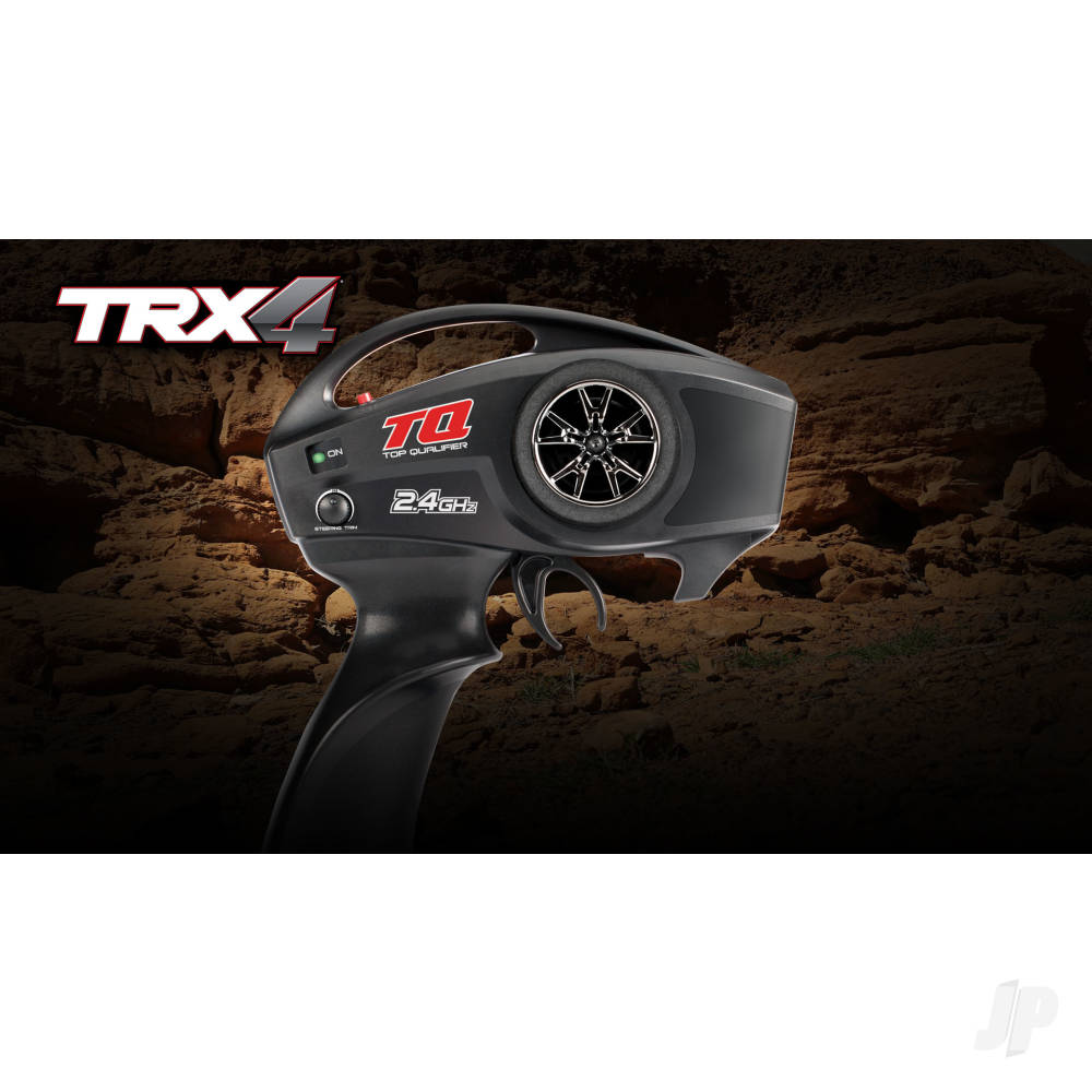 Traxxas TRX-4 1979 Ford F-150 1:10 4WD Electric RTE Scale & Trail Crawler - Black (+ TQ 2-ch/XL-5 HV Titan 550/Clipless Body)