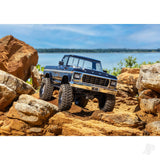 Traxxas TRX-4 1979 Ford F-150 1:10 4WD Electric RTE Scale & Trail Crawler - Black (+ TQ 2-ch/XL-5 HV Titan 550/Clipless Body)