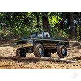 Traxxas TRX-4 1979 Ford F-150 1:10 4WD Electric RTE Scale & Trail Crawler - Black (+ TQ 2-ch/XL-5 HV Titan 550/Clipless Body)