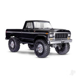 Traxxas TRX-4 1979 Ford F-150 1:10 4WD Electric RTE Scale & Trail Crawler - Black (+ TQ 2-ch/XL-5 HV Titan 550/Clipless Body)