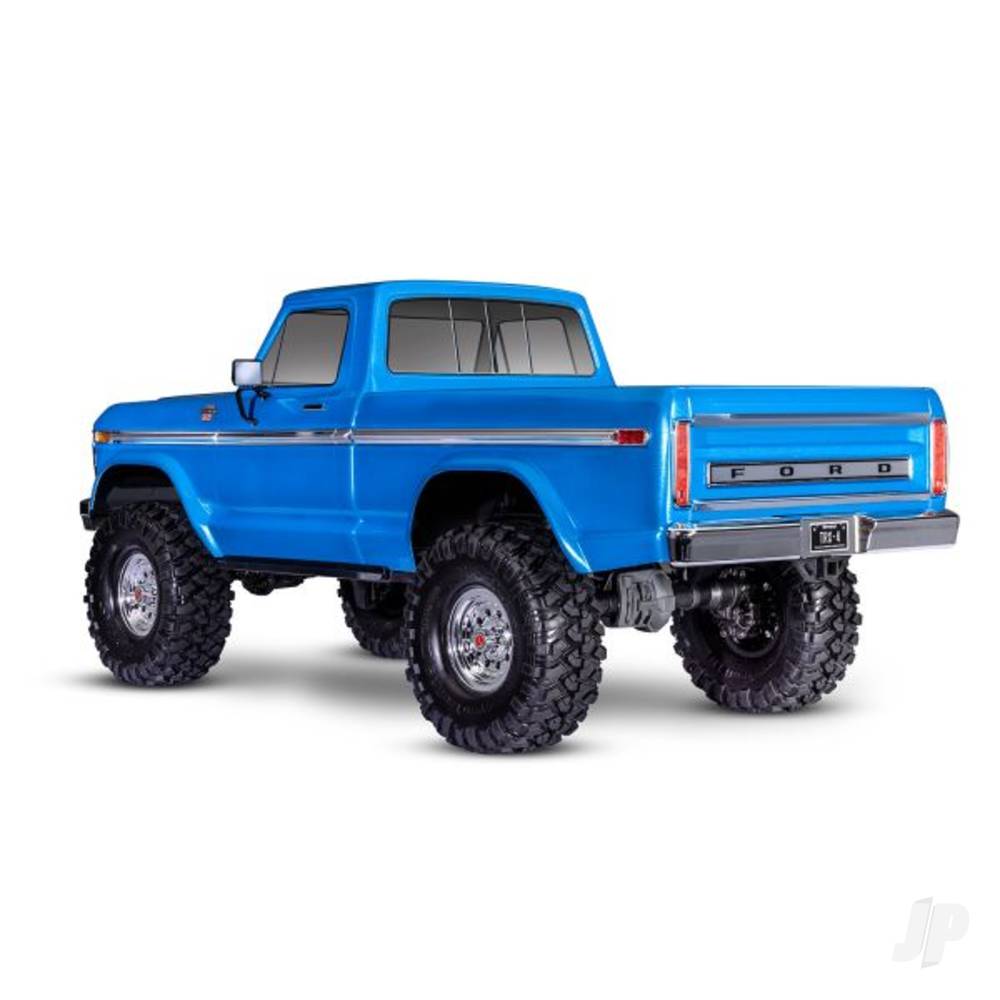 Traxxas TRX-4 1979 Ford F-150 1:10 4WD Electric RTE Scale & Trail Crawler - Blue (+ TQ 2-ch/XL-5 HV Titan 550/Clipless Body)