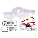 Body Ford F-150 (1979) (Clear requires painting) / decals / window masks