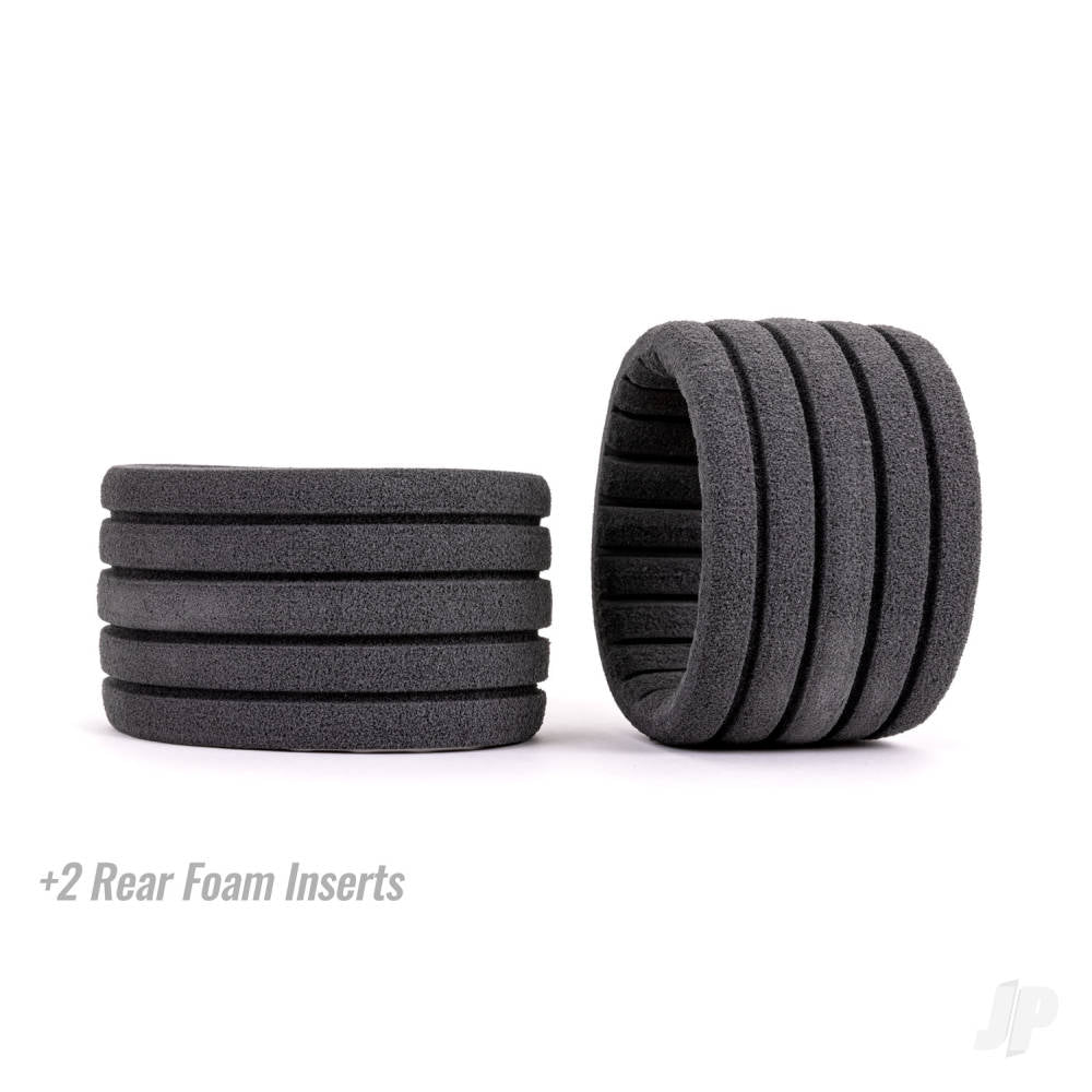 Tyre inserts moulded (2) (for #9475 rear Tyres) (+2 firmness)