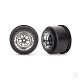 Wheels Weld chrome with black (rear) (2)