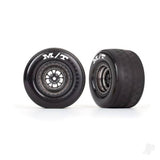 Tyres & wheels assembled glued (Weld satin black chrome wheels tyres foam inserts) (rear) (2)