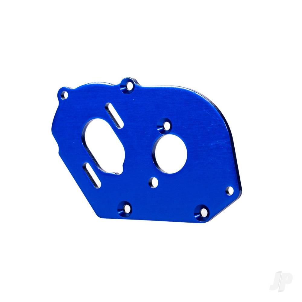 Plate motor blue (3.2mm thick) (aluminium)