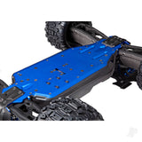 Traxxas Sledge Belted 1:8 4WD Brushless Electric Monster Truck Blue (+ TQi 2-ch TSM VXL-6S Belted)