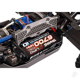 Traxxas Sledge Belted 1:8 4WD Brushless Electric Monster Truck Blue (+ TQi 2-ch TSM VXL-6S Belted)