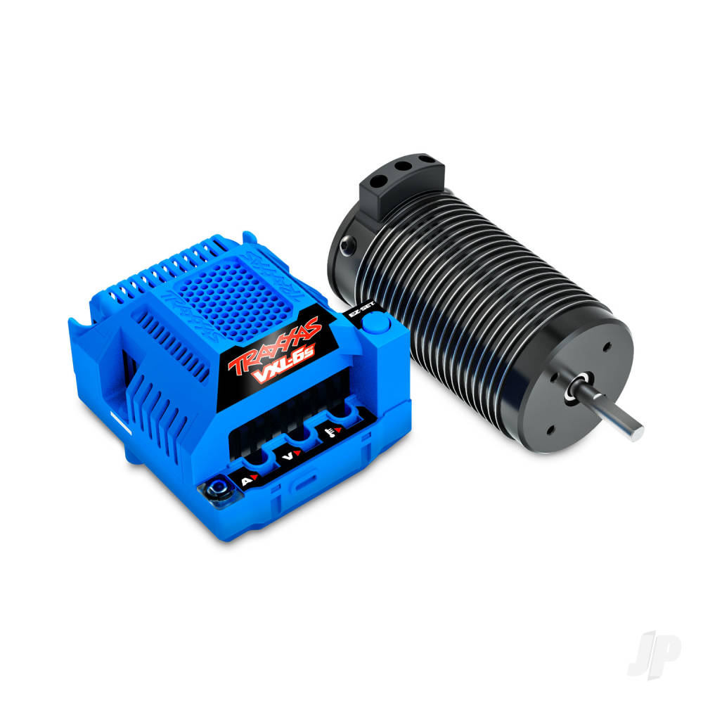 Traxxas Sledge Belted 1:8 4WD Brushless Electric Monster Truck Blue (+ TQi 2-ch TSM VXL-6S Belted)