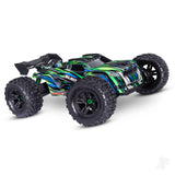Sledge Belted 1:8 4WD Brushless Electric Monster Truck Green (+ TQi 2-ch TSM VXL-6S Belted)