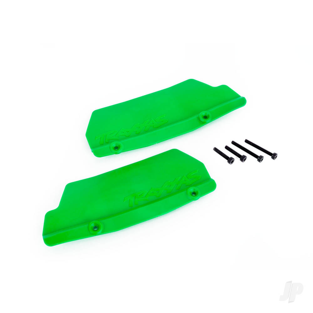 Mud guards rear green (left and right) / 3x15 CCS (2)