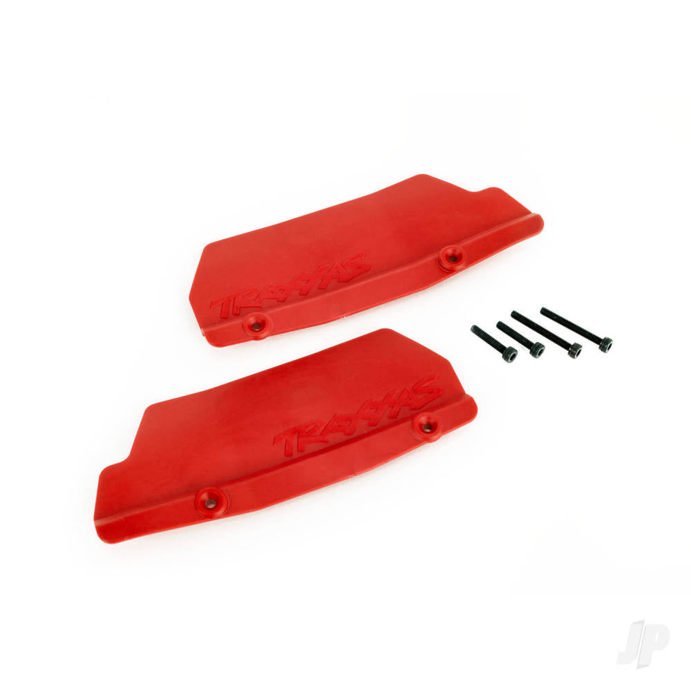 Mud guards rear red (left and right) / 3x15 CCS (2)