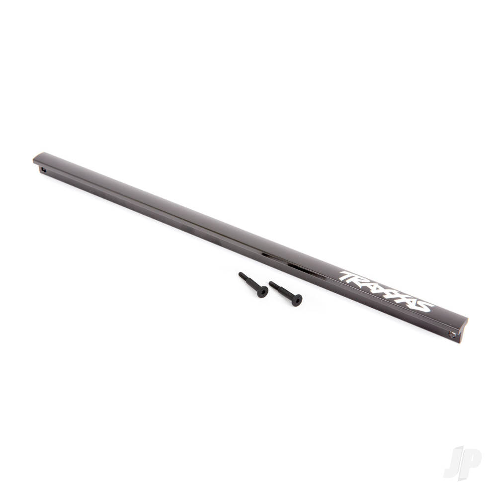 Center brace (T-Bar) 6061-T6 aluminium (gray-anodised) / 3x16 SS (2) (fits Sledge)