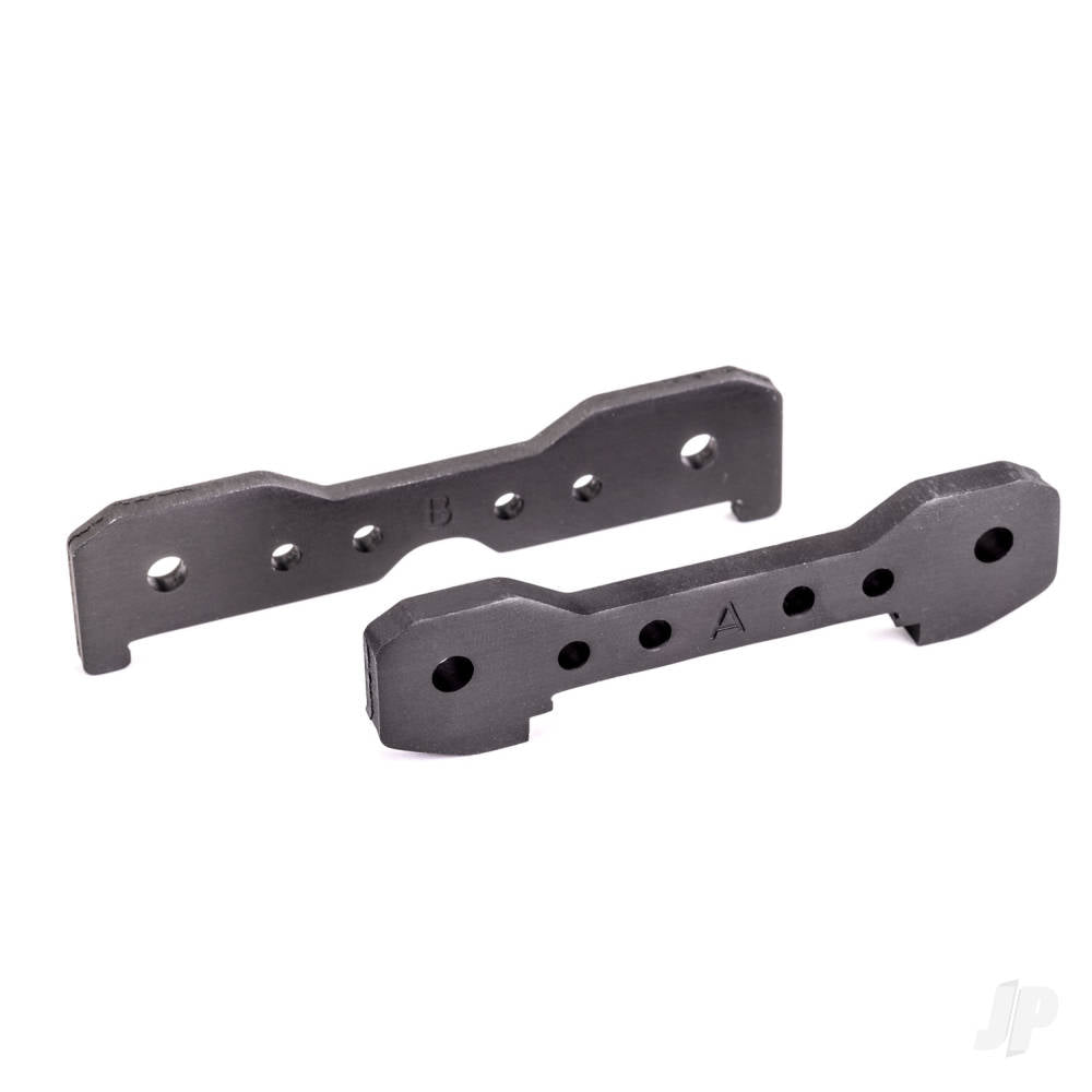 Tie bars front 6061-T6 aluminium (dark titanium-anodised)