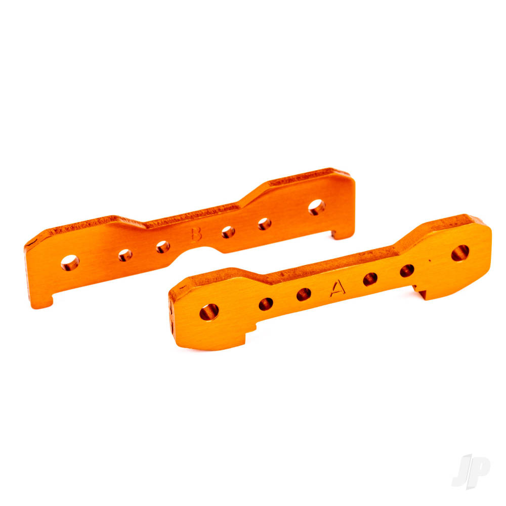 Tie bars front 6061-T6 aluminium (orange-anodised)