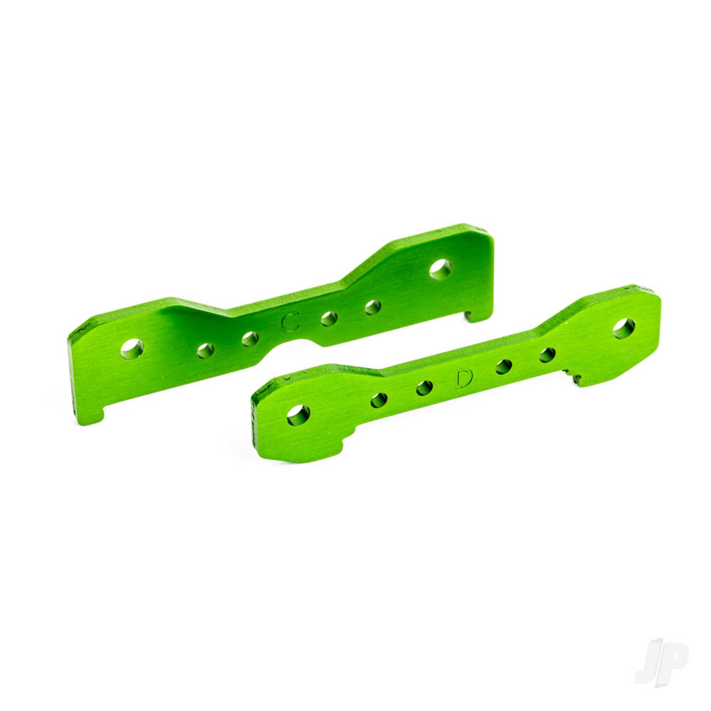 Tie bars rear 6061-T6 aluminium (green-anodised)