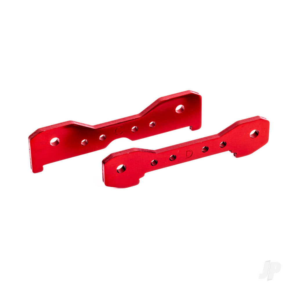 Tie bars rear 6061-T6 aluminium (red-anodised)