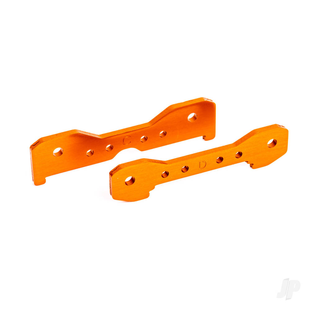 Tie bars rear 6061-T6 aluminium (orange-anodised)