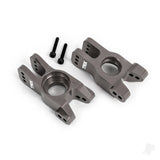 Carriers stub axle 6061-T6 aluminium (dark titanium-anodised) (left and right)
