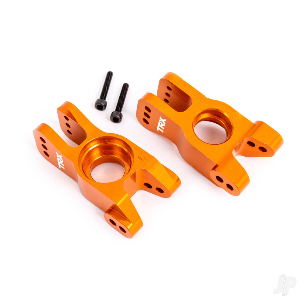 Carriers stub axle 6061-T6 aluminium (orange-anodised) (left and right)