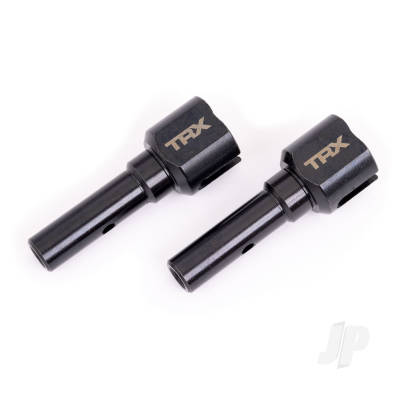 Traxxas Stub axles hardened steel (2) (for use only with #9557 driveshaft) (fits Sledge)