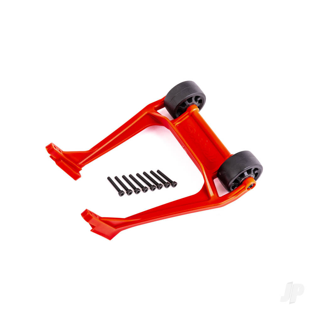 Wheelie bar red (assembled)