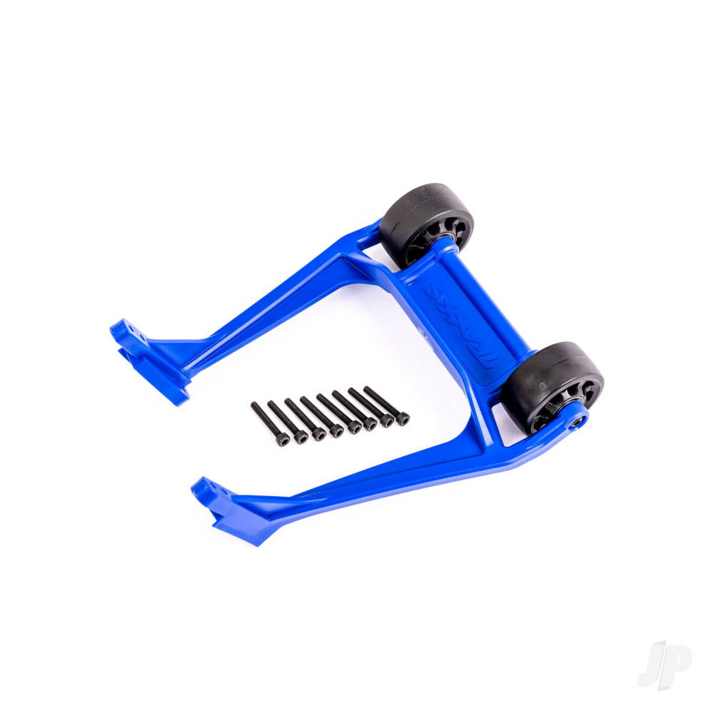 Wheelie bar blue (assembled)