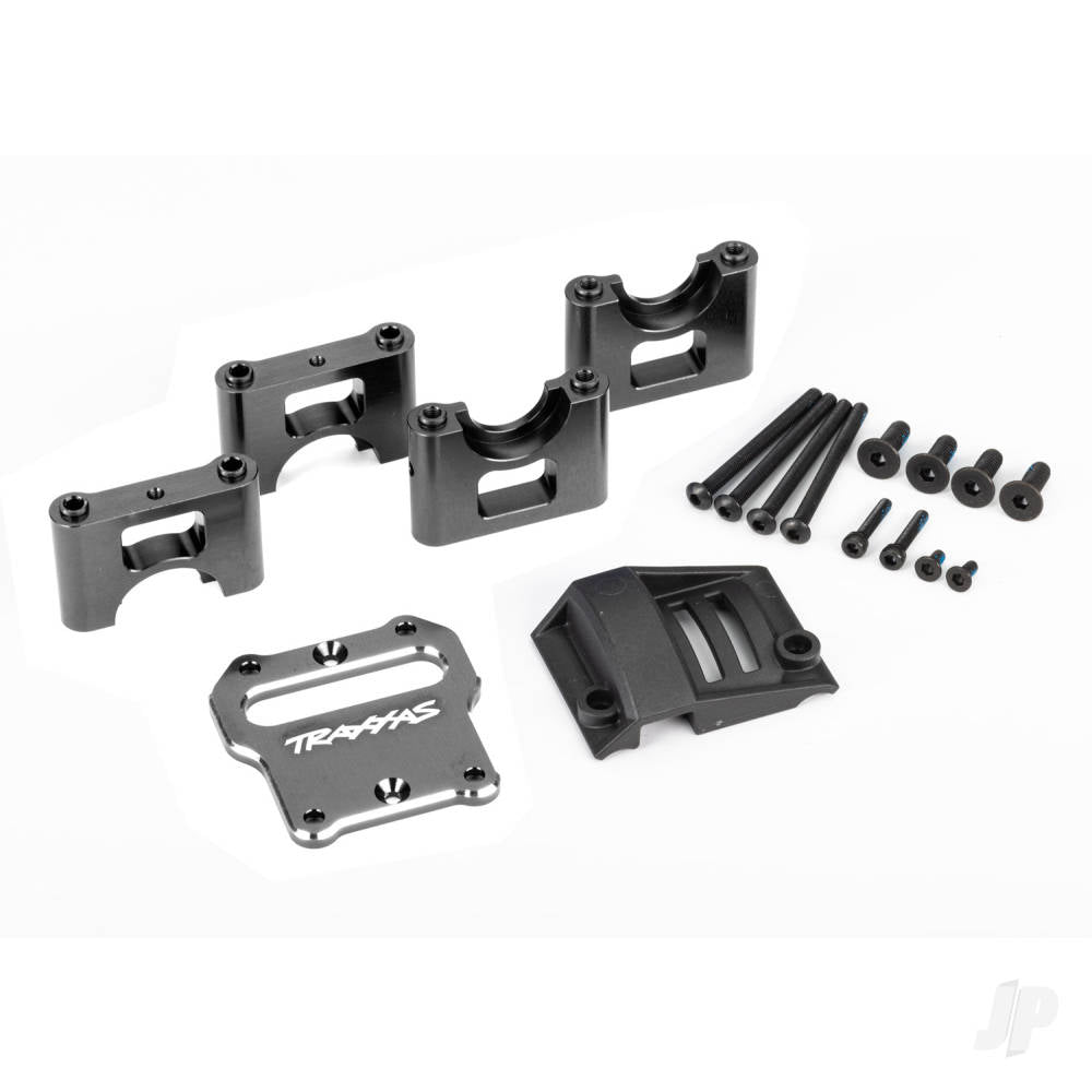 Mount centre differential carrier 6061-T6 aluminium (dark titanium-anodised)