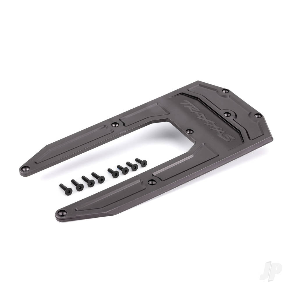 Skid plate chassis graphite gray (fits Sledge)