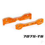 Tie bars rear 7075-T6 aluminium (orange-anodised) (fits Sledge)