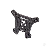 Shock tower rear 5mm (carbon fibre) (fits Sledge)