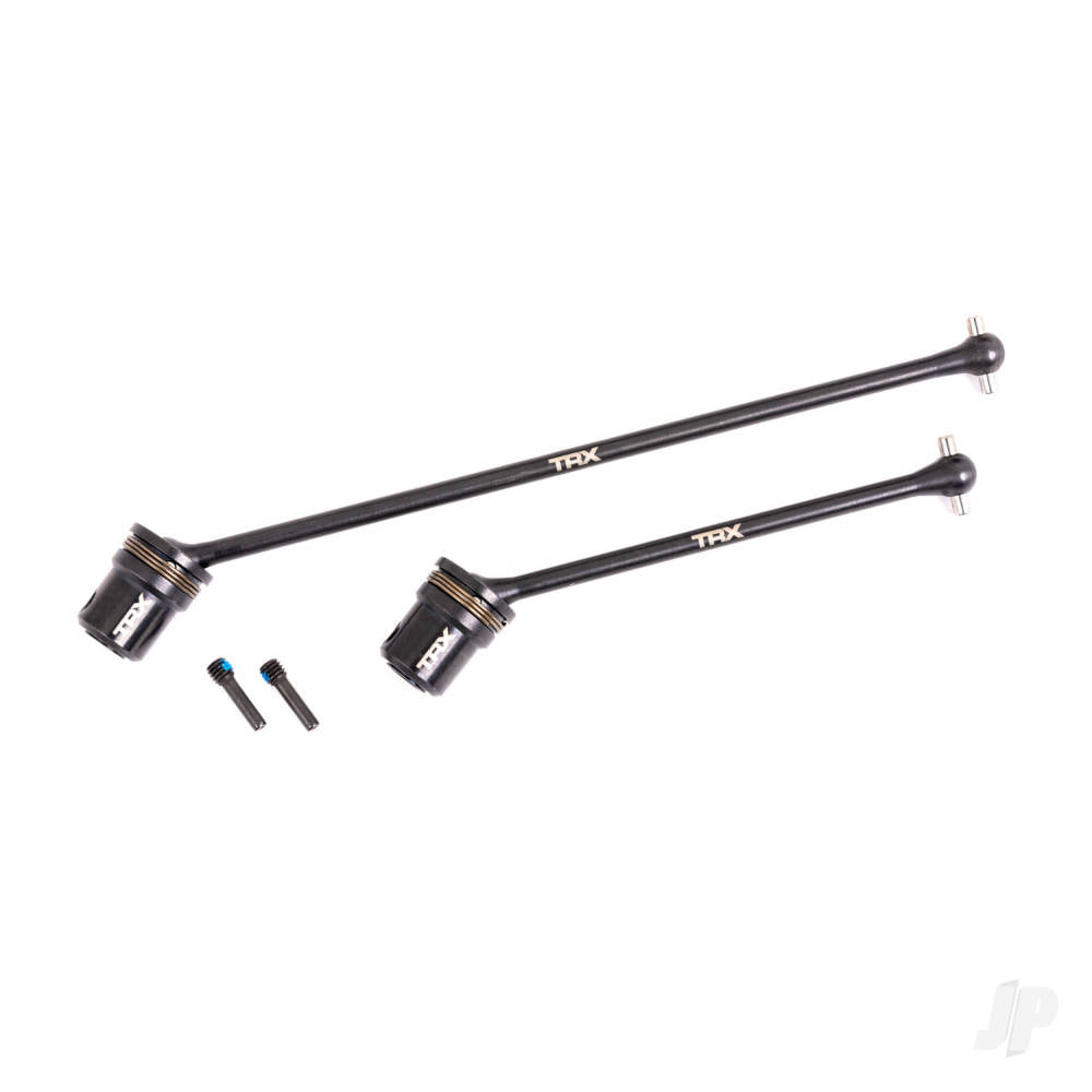 Driveshafts center assembled (steel constant-velocity) front (1)/ rear (1) (fits Sledge)