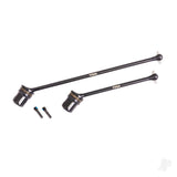 Driveshafts center assembled (steel constant-velocity) front (1)/ rear (1) (fits Sledge)