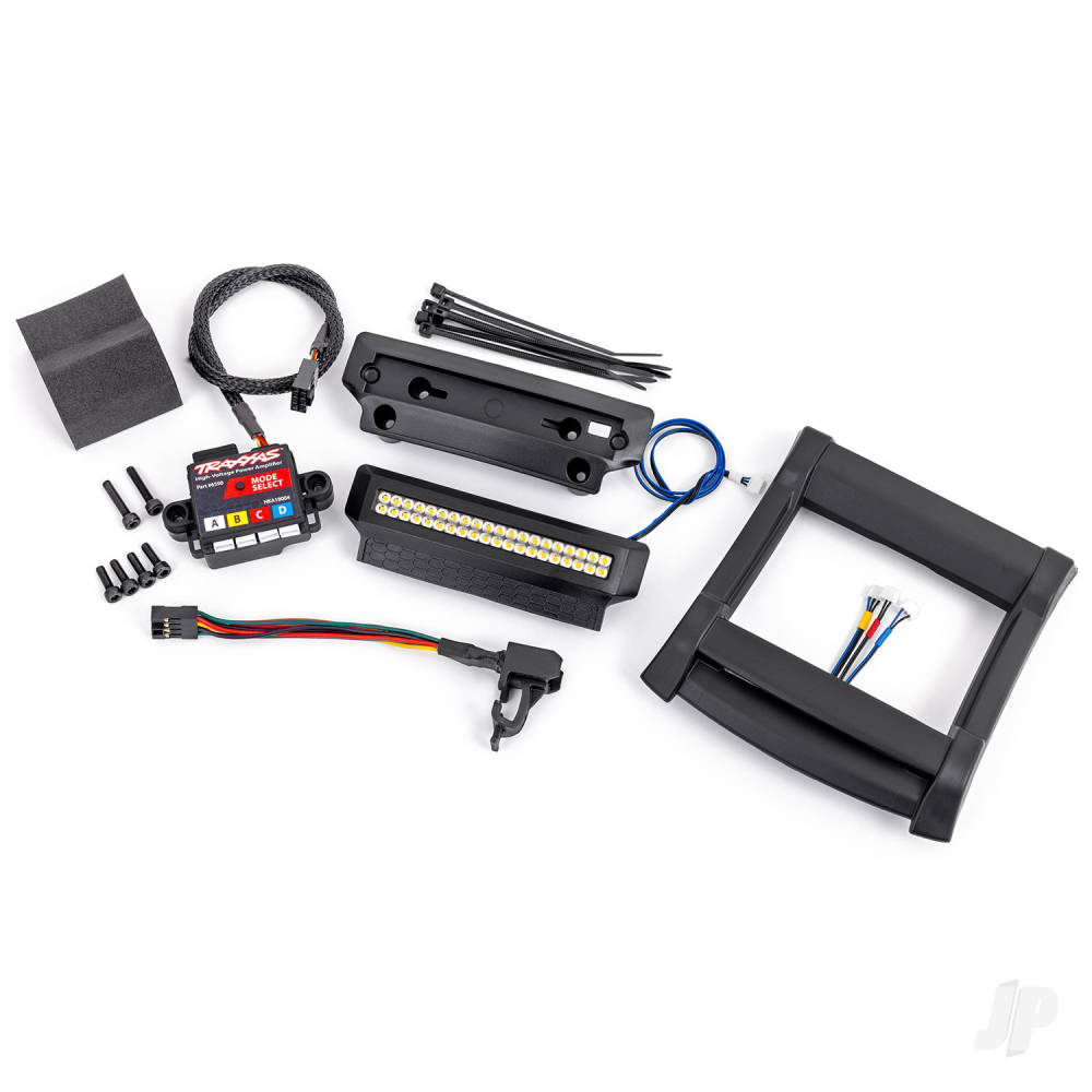 LED light set Sledge complete (includes body bumper with LED lights roof skid plate with LED lights #6590 high-voltage power amplifier)