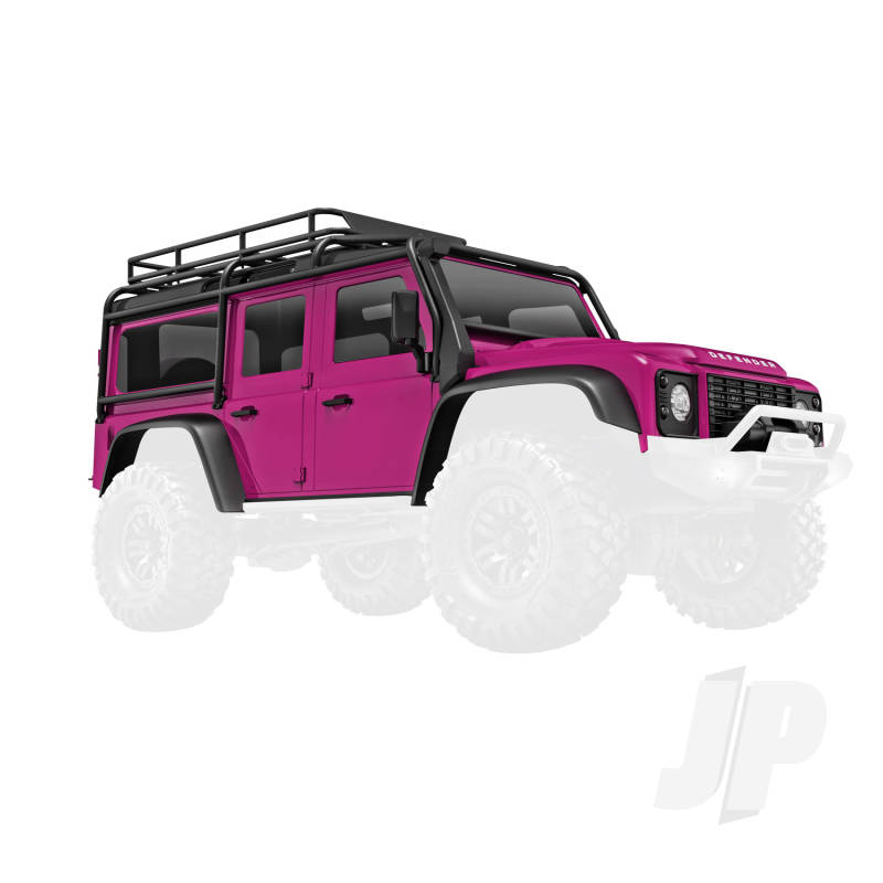 Traxxas TRX-4M Land Rover Defender Assembled Pink Body