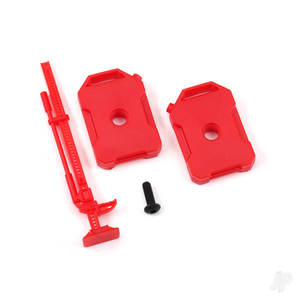 Fuel canisters (left & right)/ jack (red) (fits #9712 body)