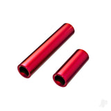 Driveshafts Center female 6061-T6 aluminium (red-anodised) (front & rear) (for use with #9751 metal centre driveshafts)