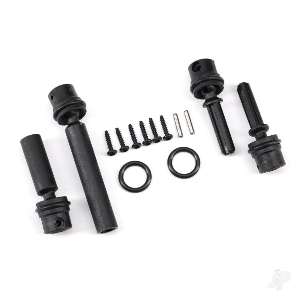 Driveshafts Center assembled (front & rear)