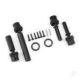 Driveshafts Center assembled (front & rear)
