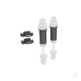 Body GTM shock 6061-T6 aluminium (dark titanium-anodised) (includes spring pre-load spacers) (2)