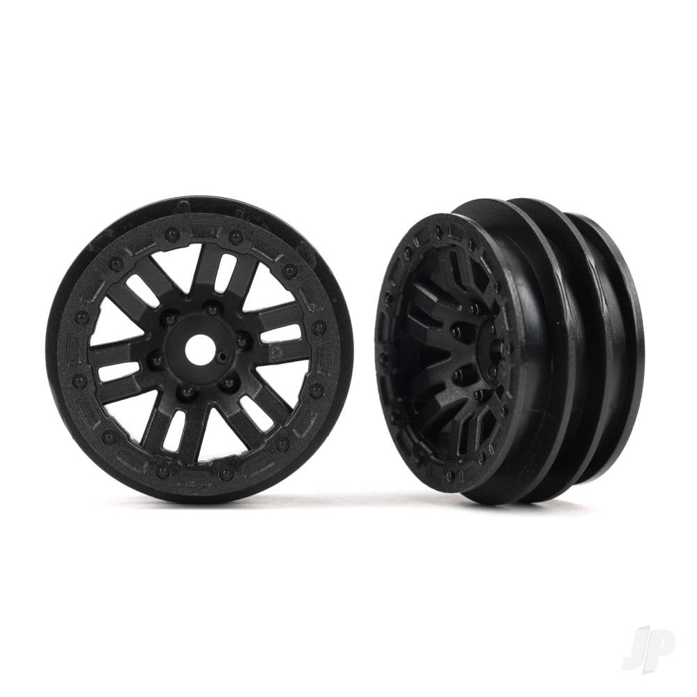 Wheels 1.0in (black) (2)