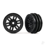 Wheels 1.0in (black) (2)