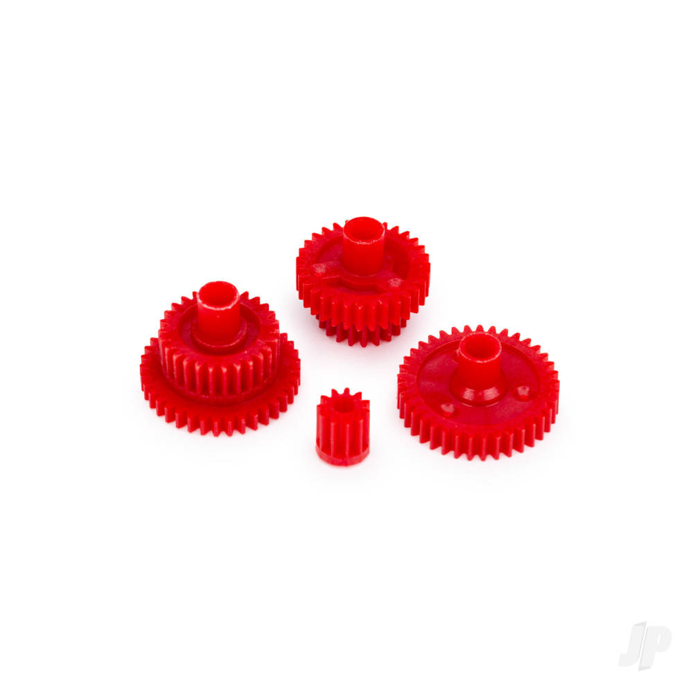 Gear set transmission (red) (6.8:1 reduction ratio) (for use only with portal drive axles)