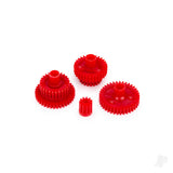 Gear set transmission (red) (6.8:1 reduction ratio) (for use only with portal drive axles)