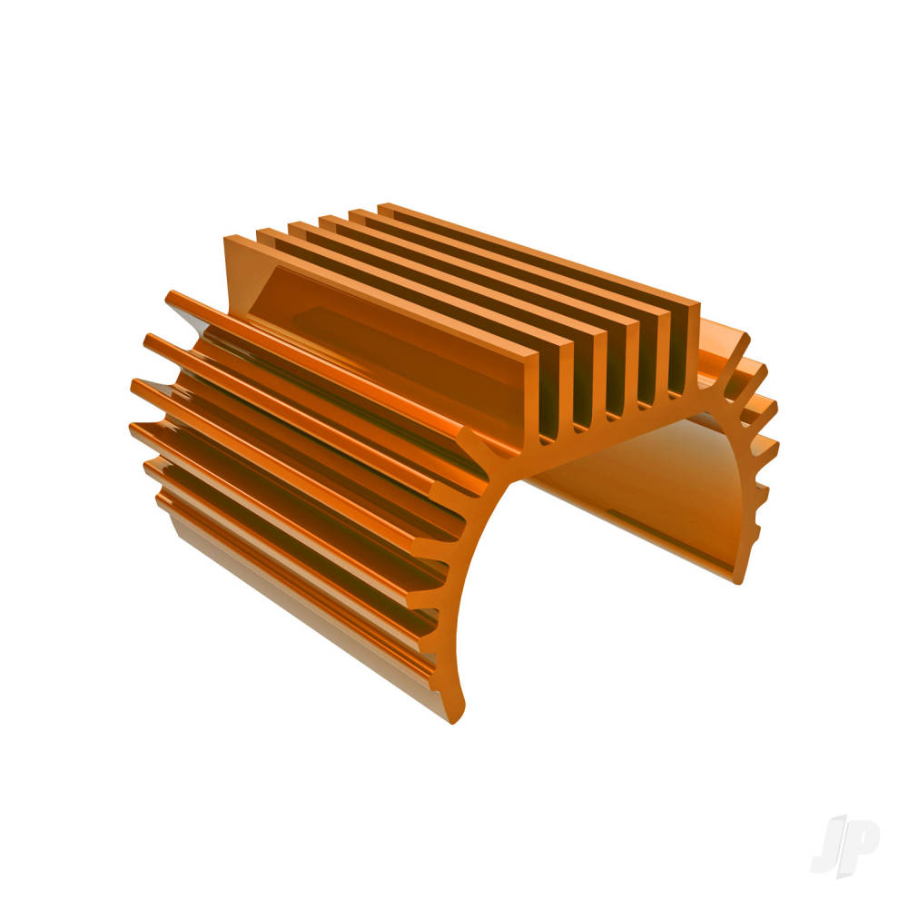 Heat sink Titan 87T motor (6061-T6 Aluminium orange-anodised)