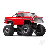 Traxxas TRX-4MT Chevrolet K10 1:18 4WD Electric Monster Truck - Red (+ TQ/ECM-2.5/Titan 87T/750mAh LiPo/USB charger)