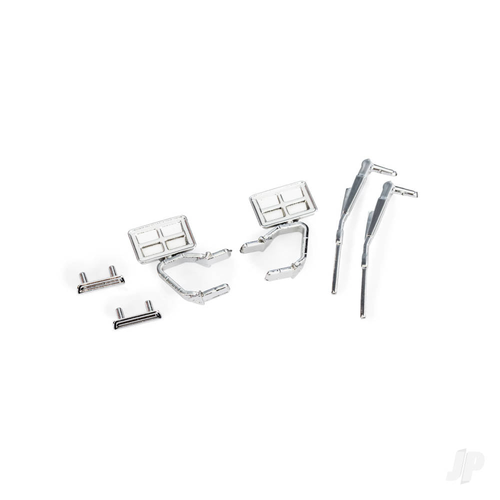 Door handles (left & right)/ mirrors side (left & right)/ windshield wipers (fits #9812 body)