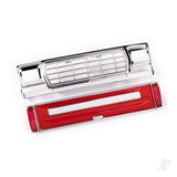 Front grille/ tailgate panel (red)/ LED lenses (rear left & right) (fits #9812 body)
