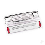 Front grille/ tailgate panel (white requires painting)/ LED lenses (rear left & right) (unassembled) (fits #9812 body)