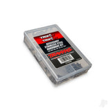 Hardware kit stainless steel complete (includes body hardware and clear plastic storage container)